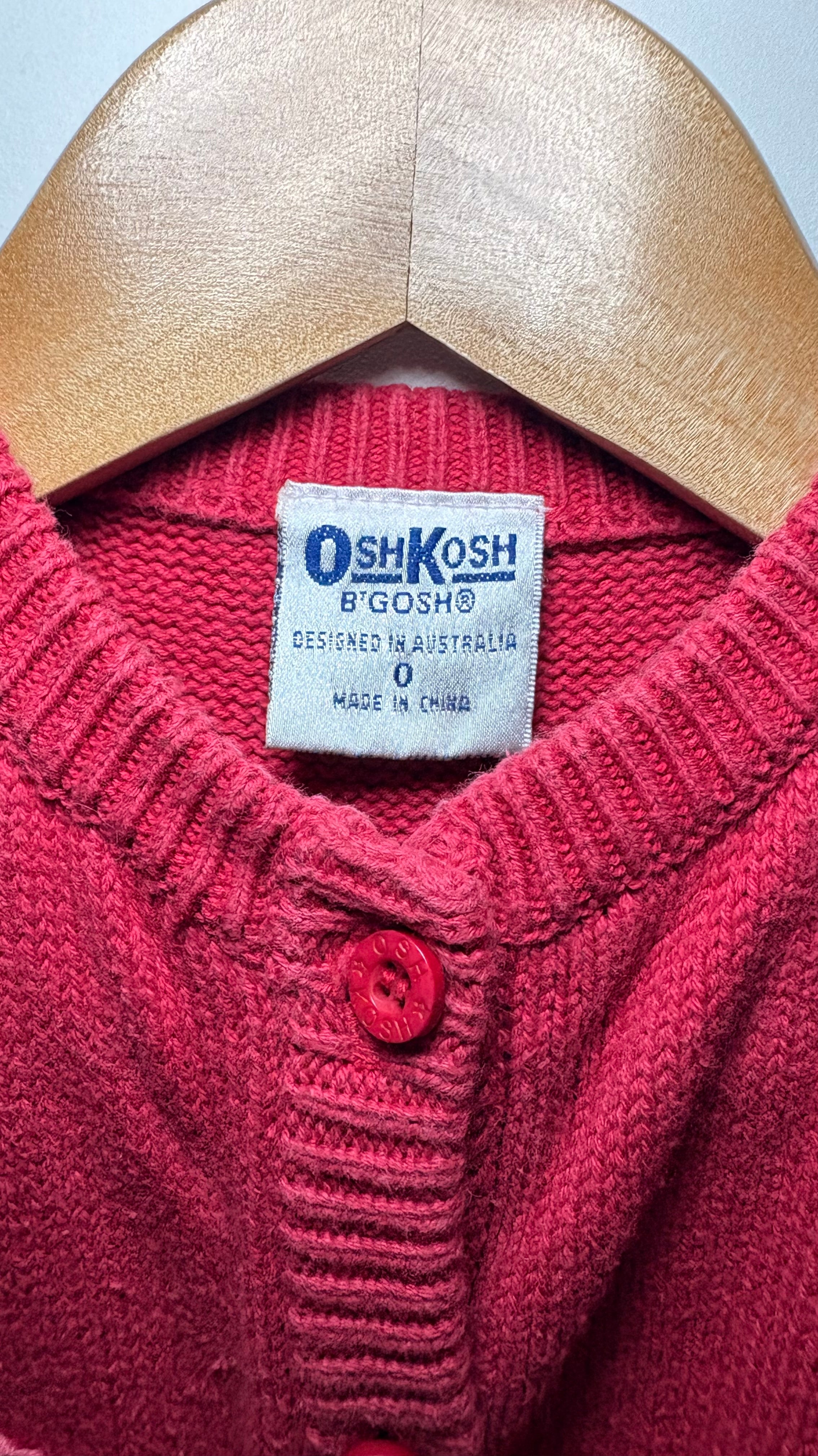 OshKosh B’Gosh Knit Cardigan – Size 0