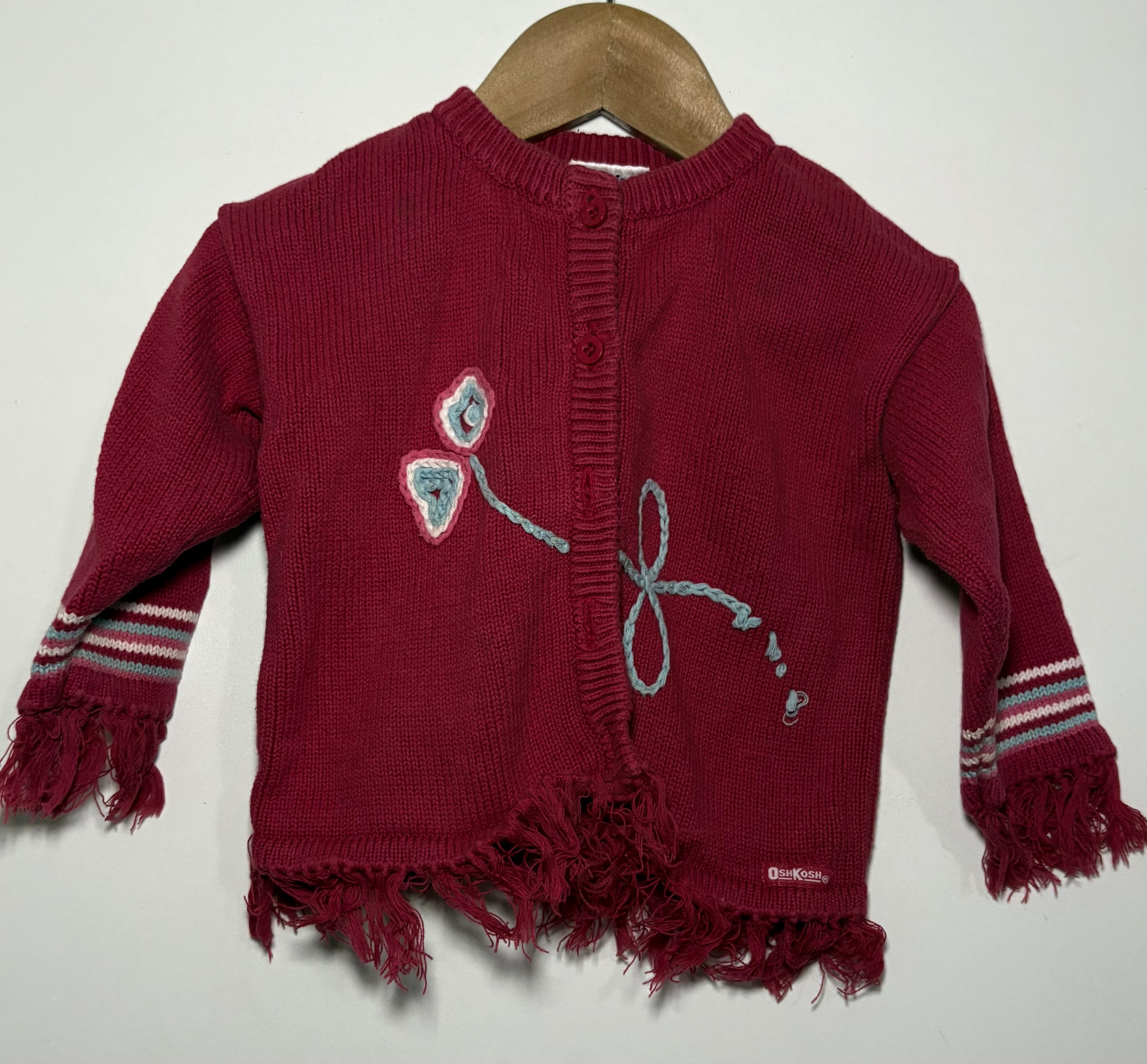 OshKosh B’Gosh Knit Cardigan – Size 0