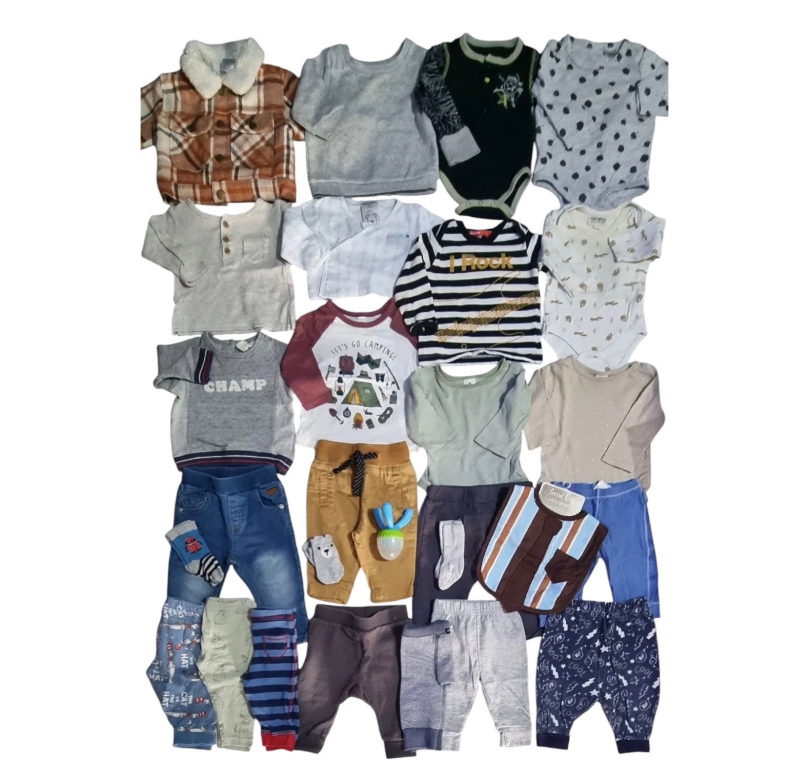 SIZE 00 BABY BOYS WINTER BUNDLE~Jacket, Jumpers, Tops, Bodysuits, Socks & More !