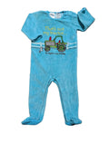 Tractor Print Footed Onesie – Size 0