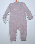 Target Baby Organic Cotton Zip Romper 3-Pack – Size 3–6 Months