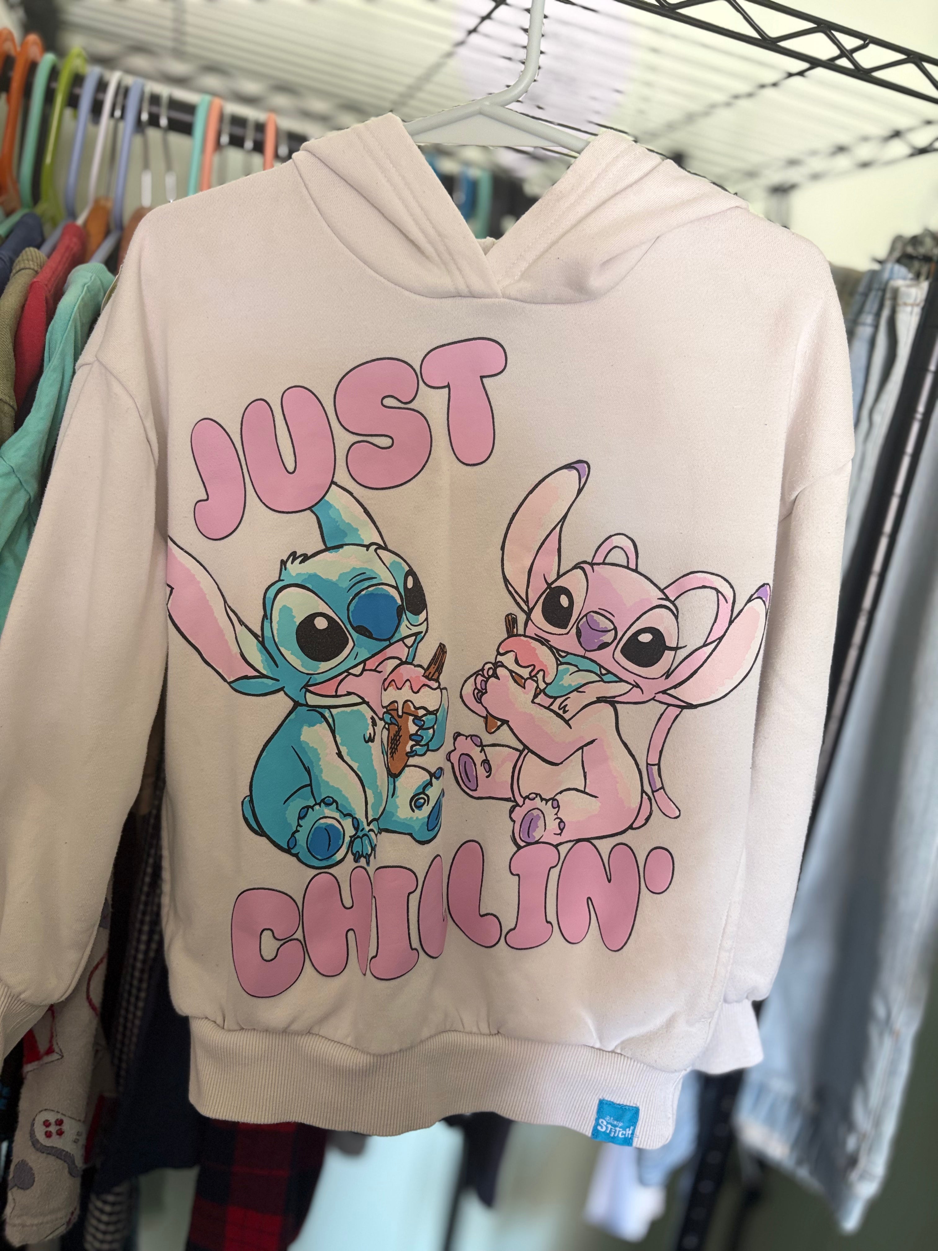 Stitch hoodie size-8 ￼￼