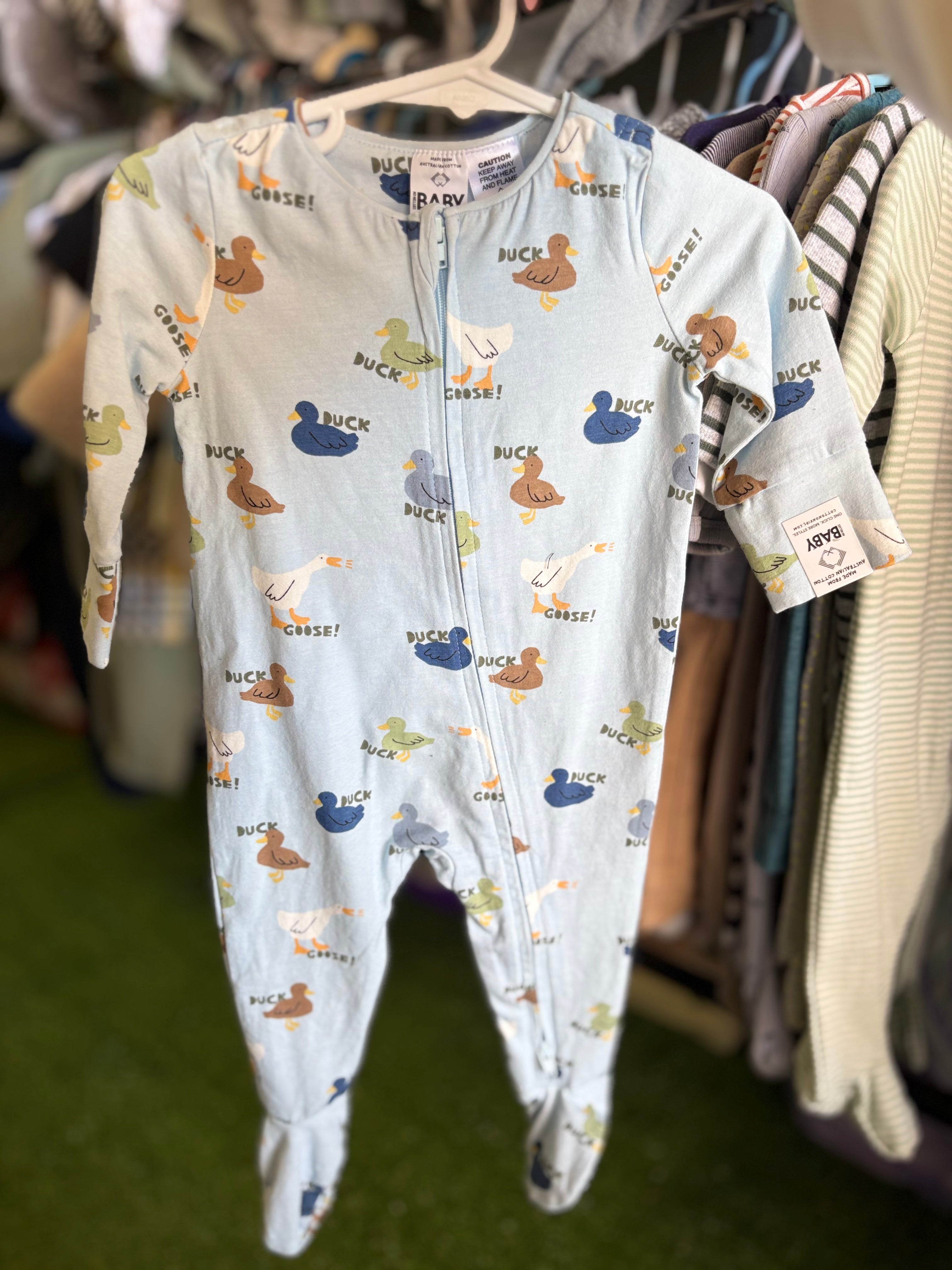 Cotton on baby zippy size 3-6 months ￼￼