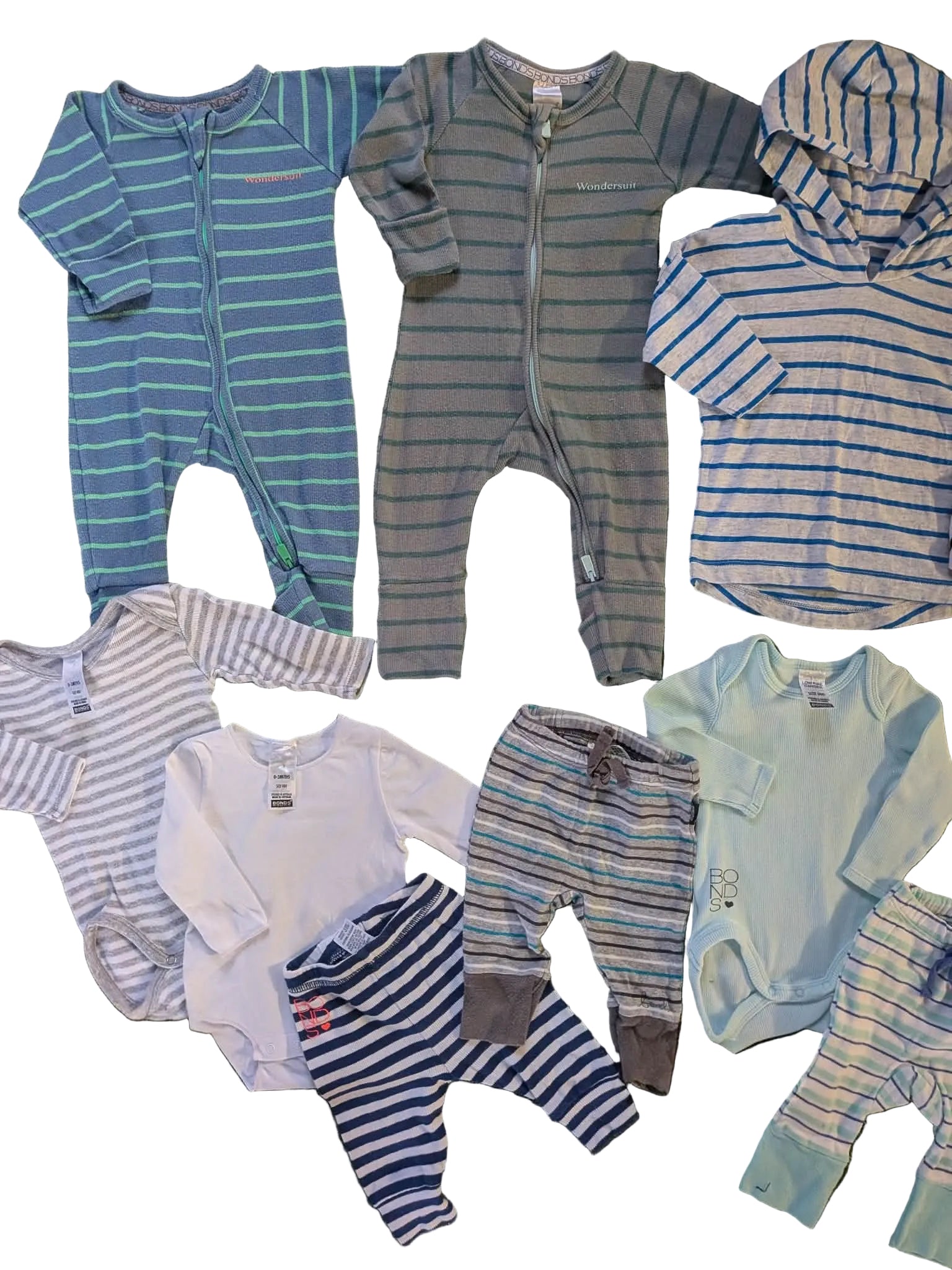 🚨 HUGE BONDS BABY BOY WINTER BUNDLE – SIZE 000 🚨