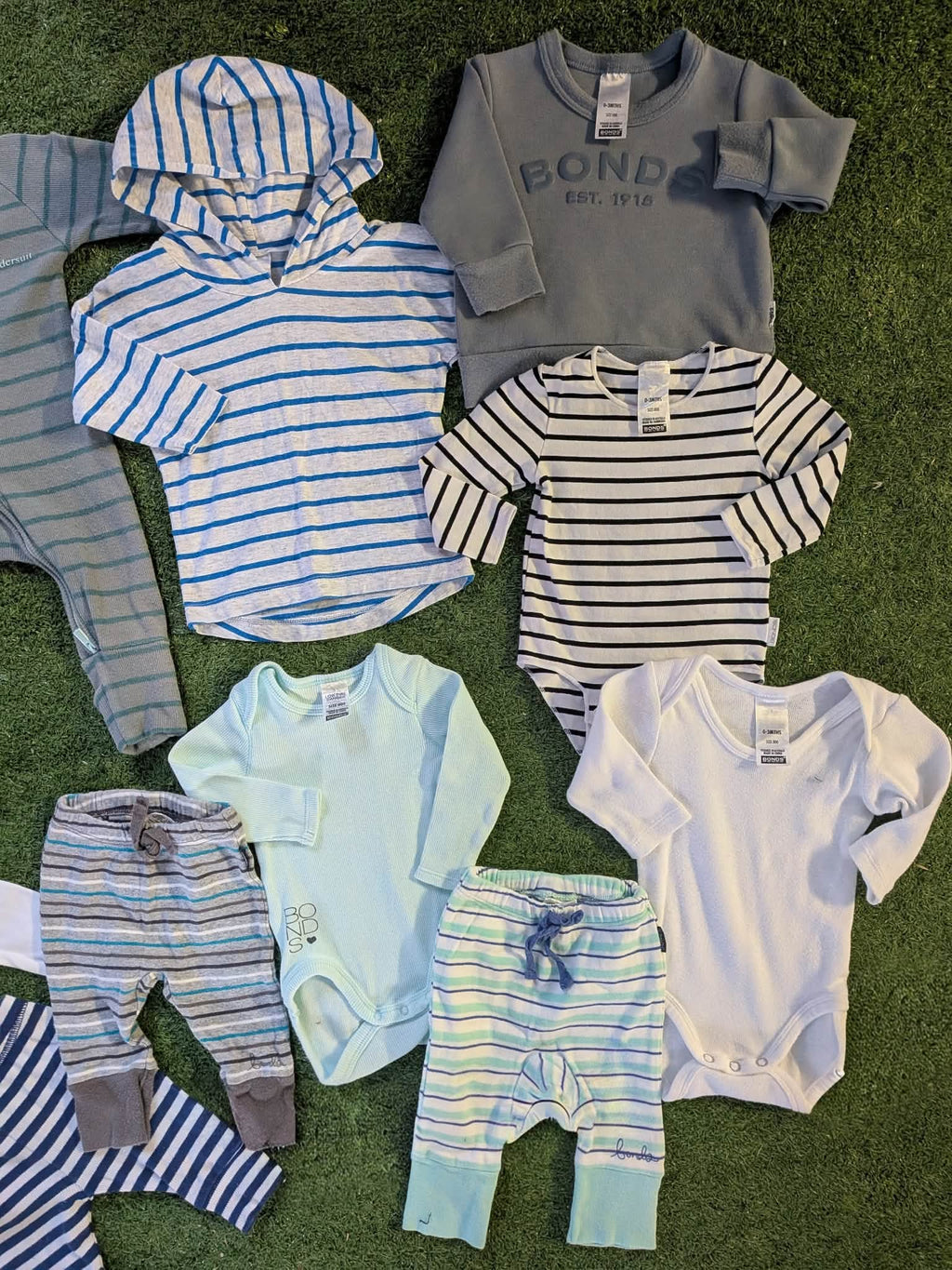 🚨 HUGE BONDS BABY BOY WINTER BUNDLE – SIZE 000 🚨
