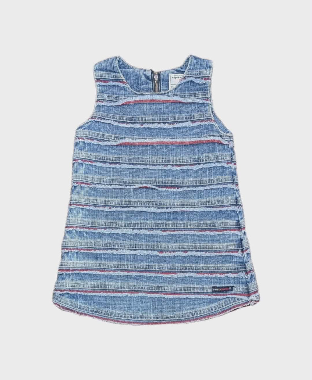 VINTAGE FREDBARE Denim DRESS~SIZE 2~100% Cotton~EXCELLENT COND