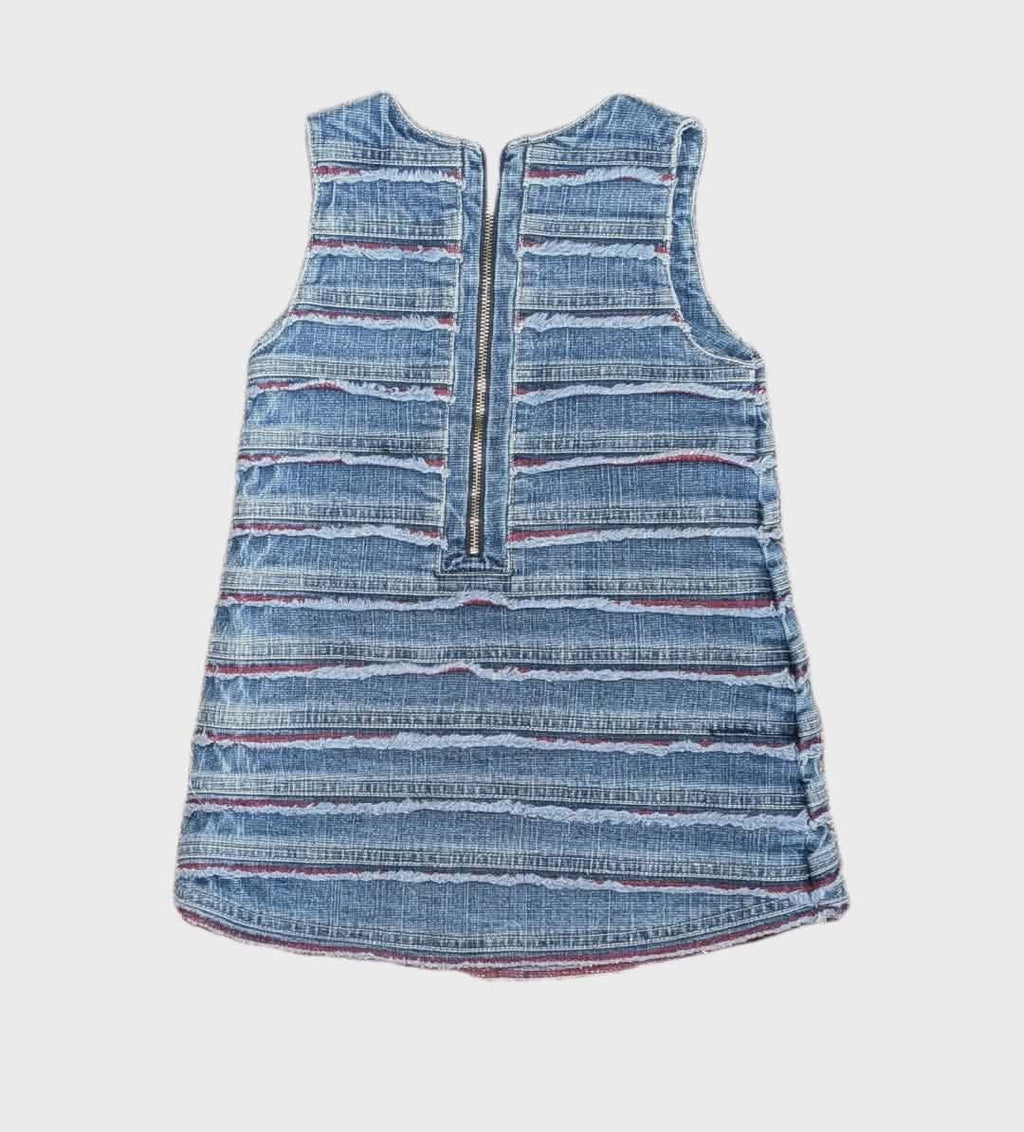 VINTAGE FREDBARE Denim DRESS~SIZE 2~100% Cotton~EXCELLENT COND