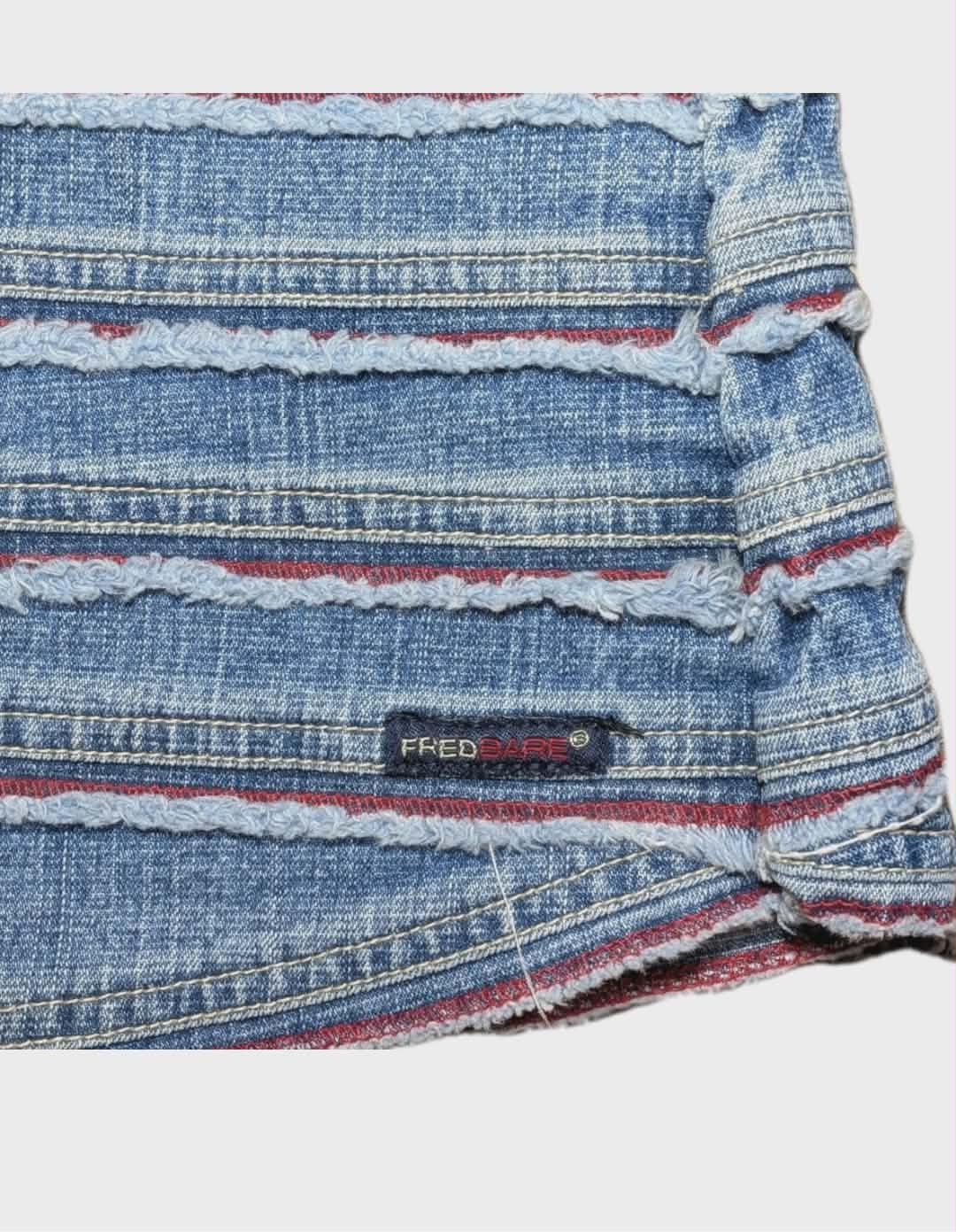 VINTAGE FREDBARE Denim DRESS~SIZE 2~100% Cotton~EXCELLENT COND