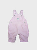 🌸 Vintage OshKosh Baby Girl Pink Stripe Overalls – Size 0–3 Months - Like New🌸