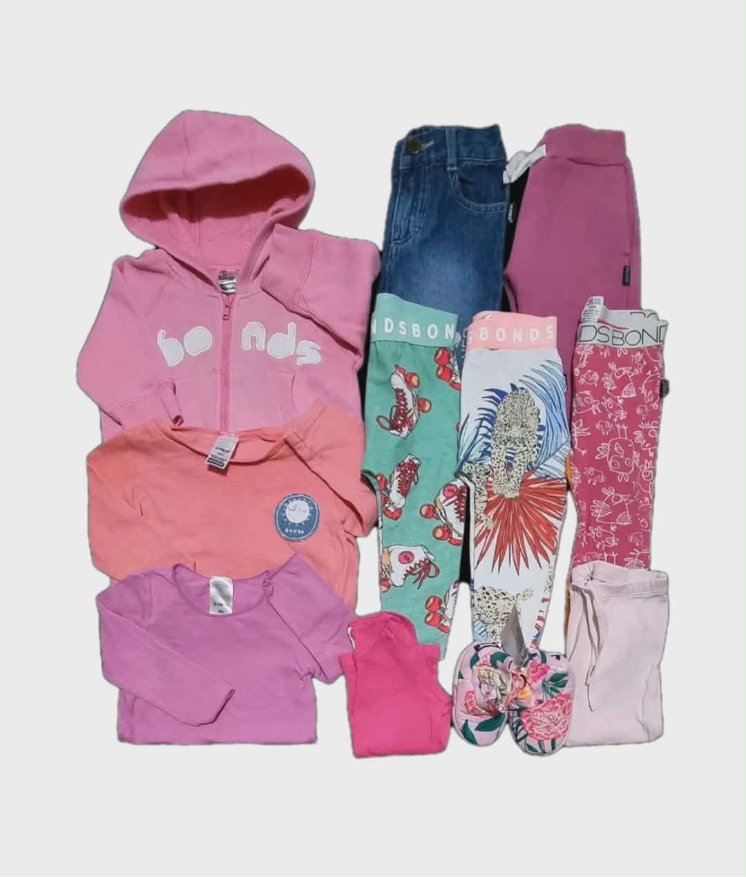 🎀 BABY GIRL BONDS WINTER BUNDLE – Size 0 (6-12 Months)–11 Piece Lot - Cute 🎀