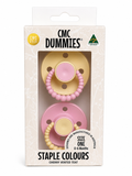 🌸 CMC Staple Colours Dummy Set – Pink & Neutral (Size One 0–6 Months)