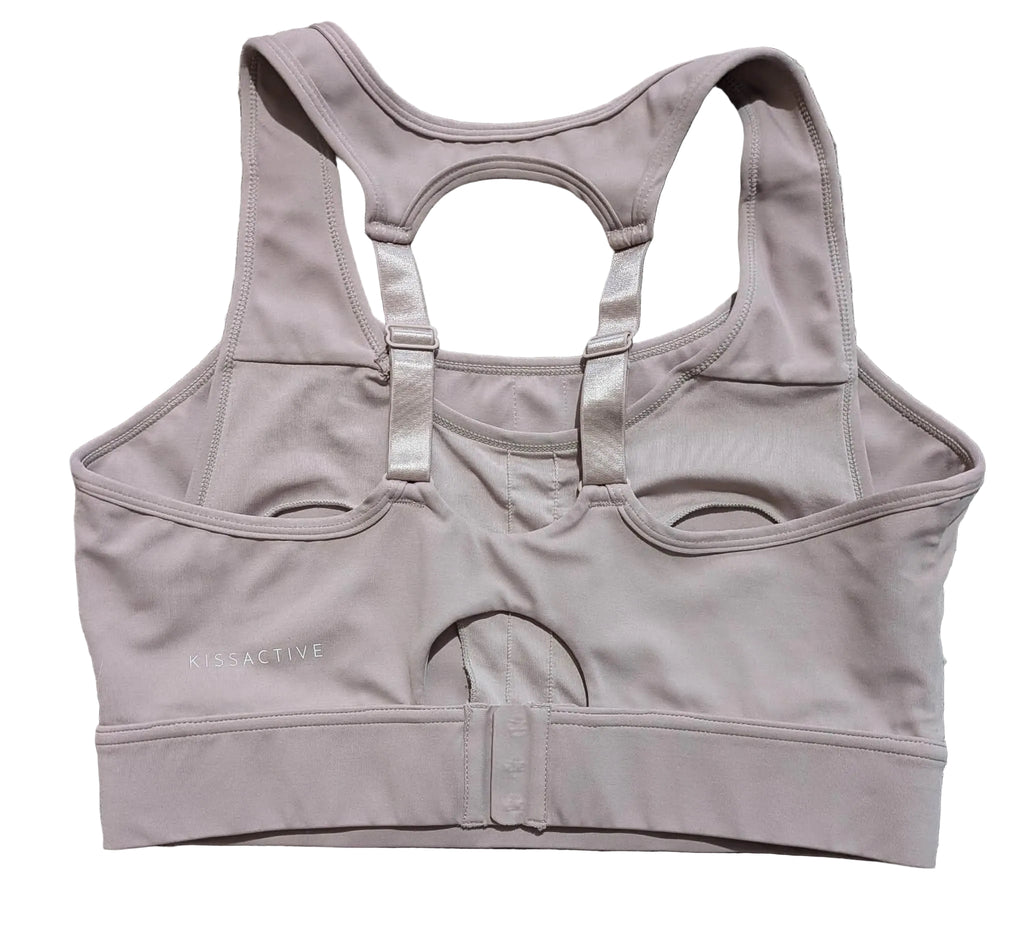 Kiss Active Maternity/Nursing Sports Bra – Nude (Size 2XL)