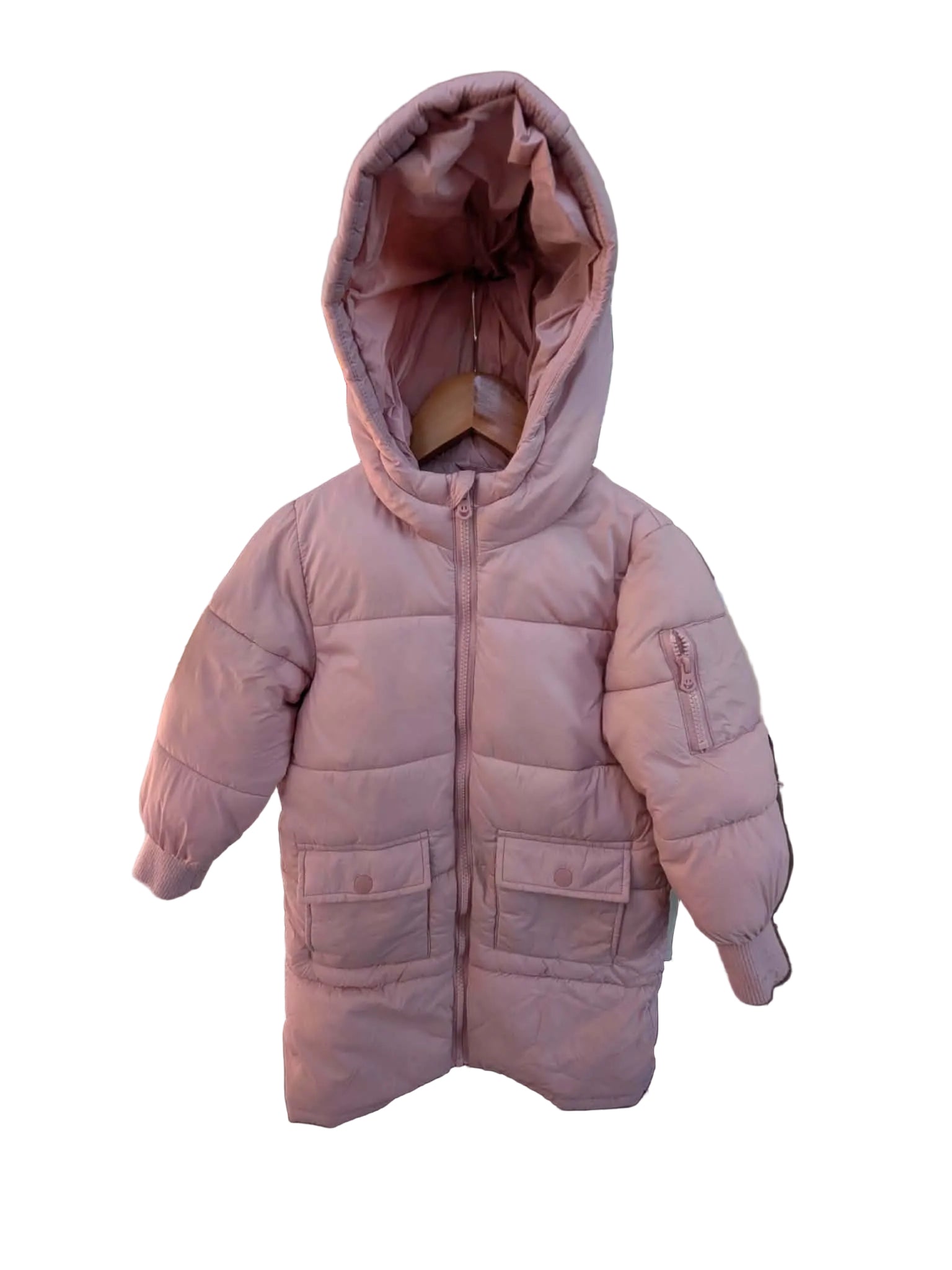 Cotton On Kids Longline Puffer Jacket – Size 3-4 🤍