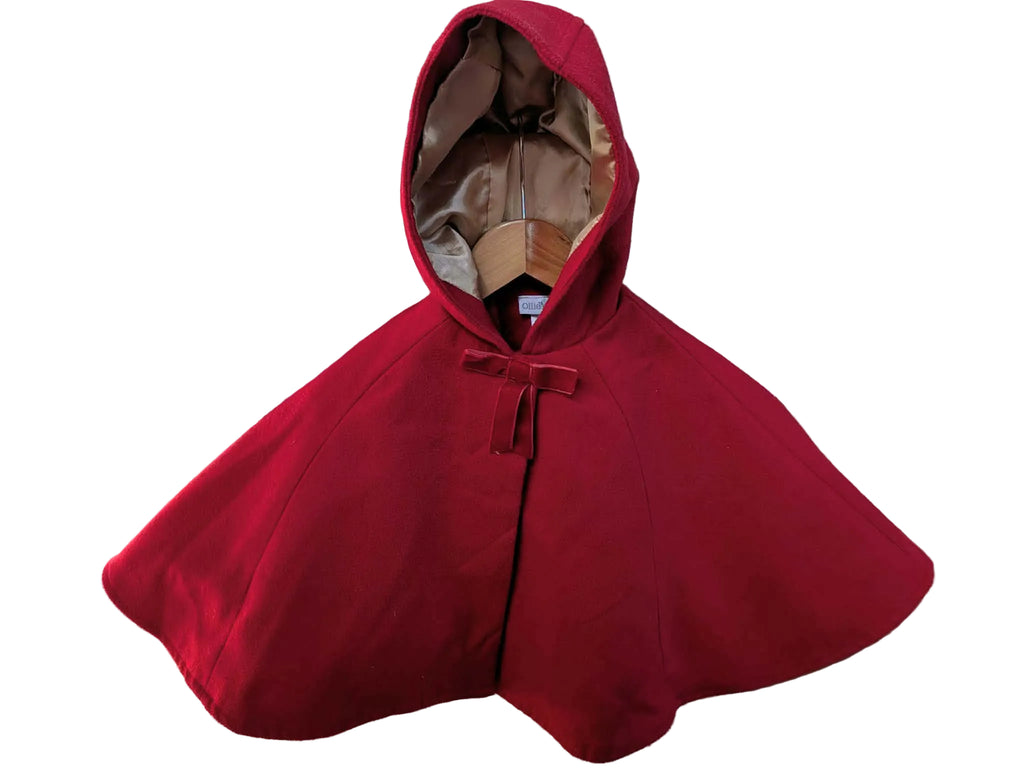 Ollie’s Place Little Red Riding Hood Cape – Size 2 ❤️