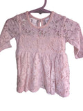 Dimples Blush Lace Dress - Size 00