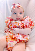 Adorable The Label Bloom romper– 3–6 Months
