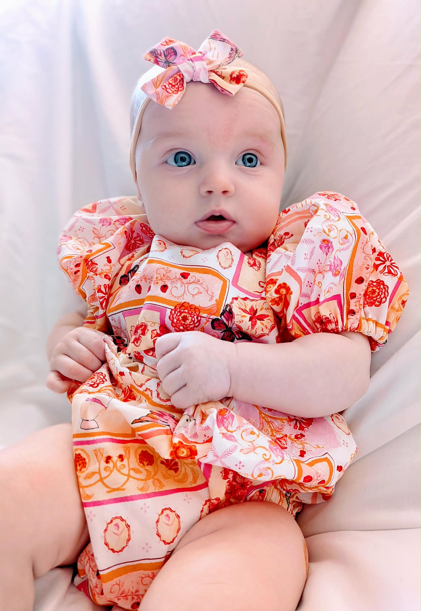 Adorable The Label Bloom romper– 3–6 Months