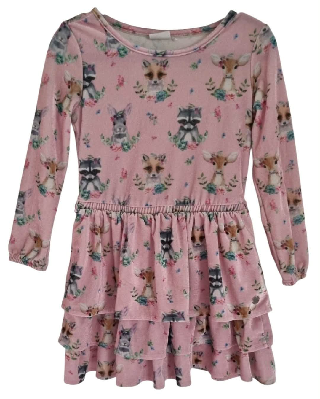2 x TUTUS & TAMBOURINES Girls Winter Dresses~Size 5 & 6~Simply Gorgeous 🐹🐰