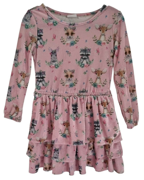 2 x TUTUS & TAMBOURINES Girls Winter Dresses~Size 5 & 6~Simply Gorgeous 🐹🐰