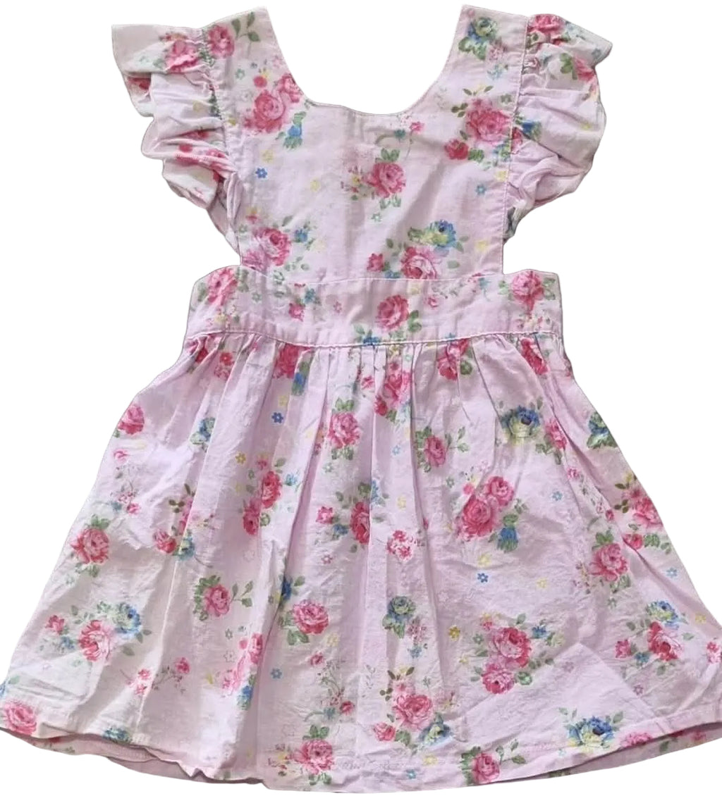 Size 2 Pretty Floral Toddler Dresses  by MY LITTLE TRICYCLE~Both So Pretty 💐🪷