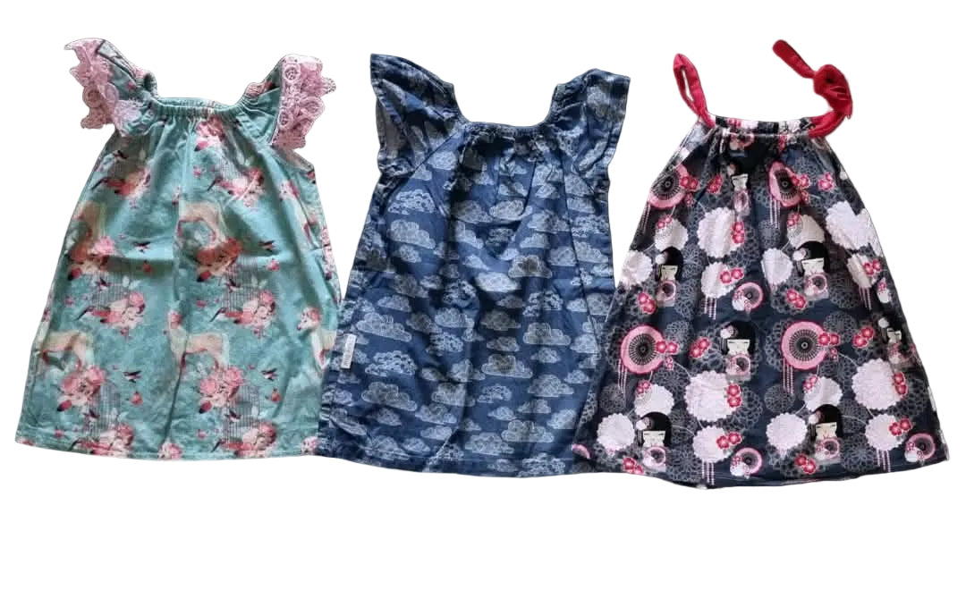 Size 2  One Of A Kind Toddler Dresses For Summer~Assorted Designs~Cotton~Unicorn
