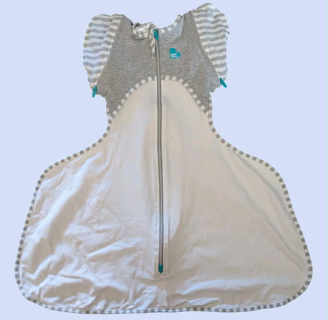 LOVE TO DREAM SWADDLE UP TRANSITION HIP HARNESS UNISEX SZ 00 MEDIUM~1.0 TOG~EUC