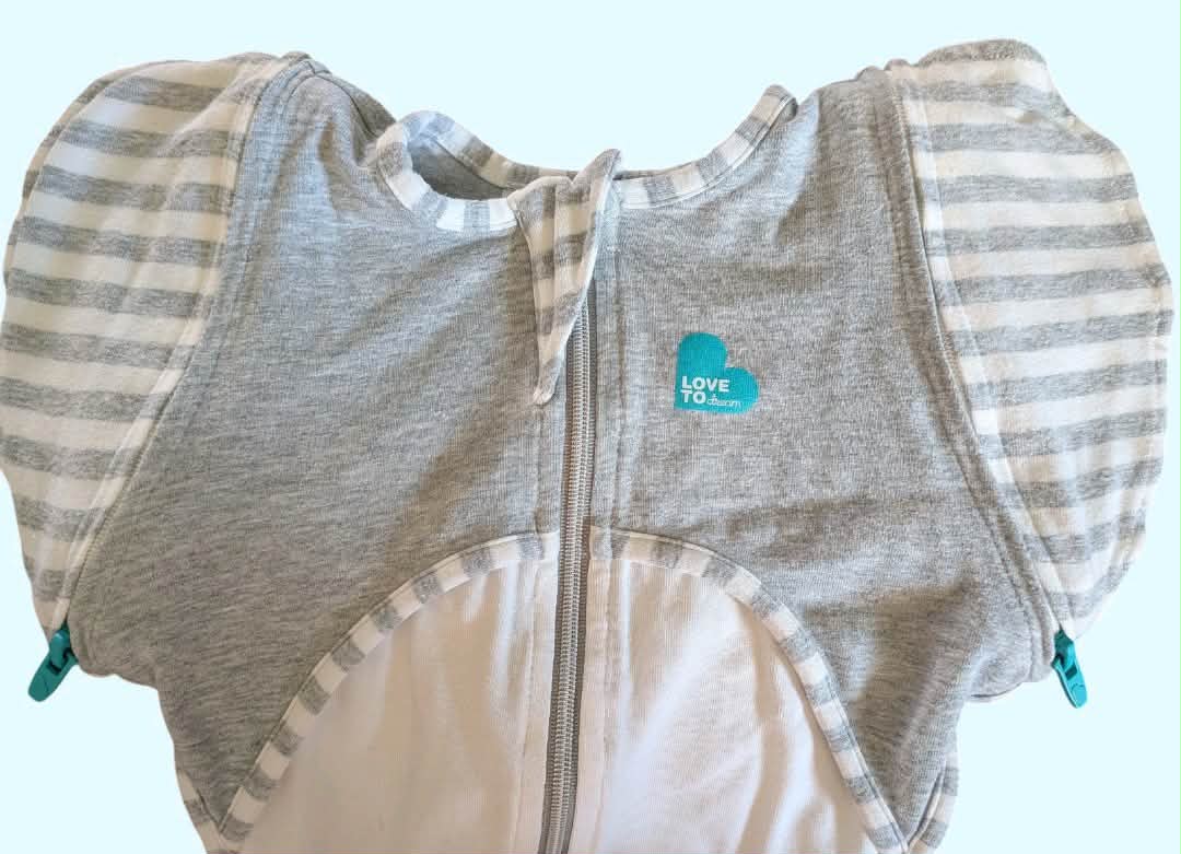 LOVE TO DREAM SWADDLE UP TRANSITION HIP HARNESS UNISEX SZ 00 MEDIUM~1.0 TOG~EUC