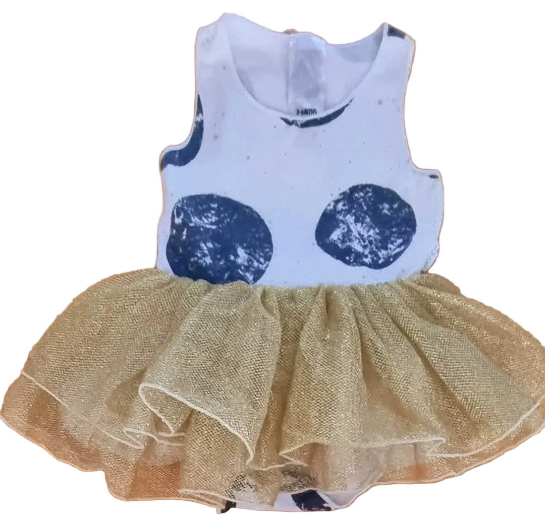 BONDS Stretchy Tutu Rompers x 4~Size 00 (3-6 Months)~EUC