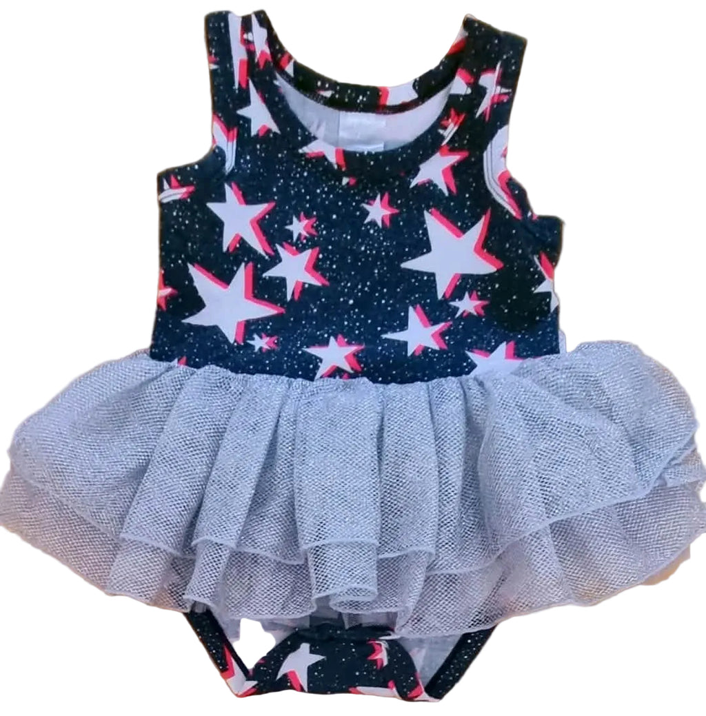 BONDS Stretchy Tutu Rompers x 4~Size 00 (3-6 Months)~EUC
