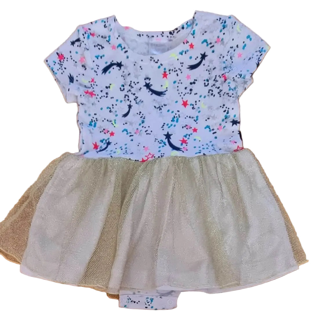BONDS Stretchy Tutu Rompers x 4~Size 00 (3-6 Months)~EUC