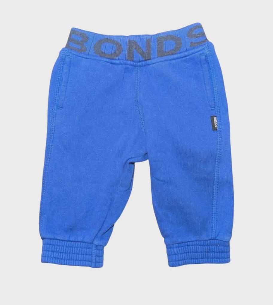 BONDS Size 00~Bundle of 6 pairs of Assorted Long Pants~Boys colours~EUC 💙