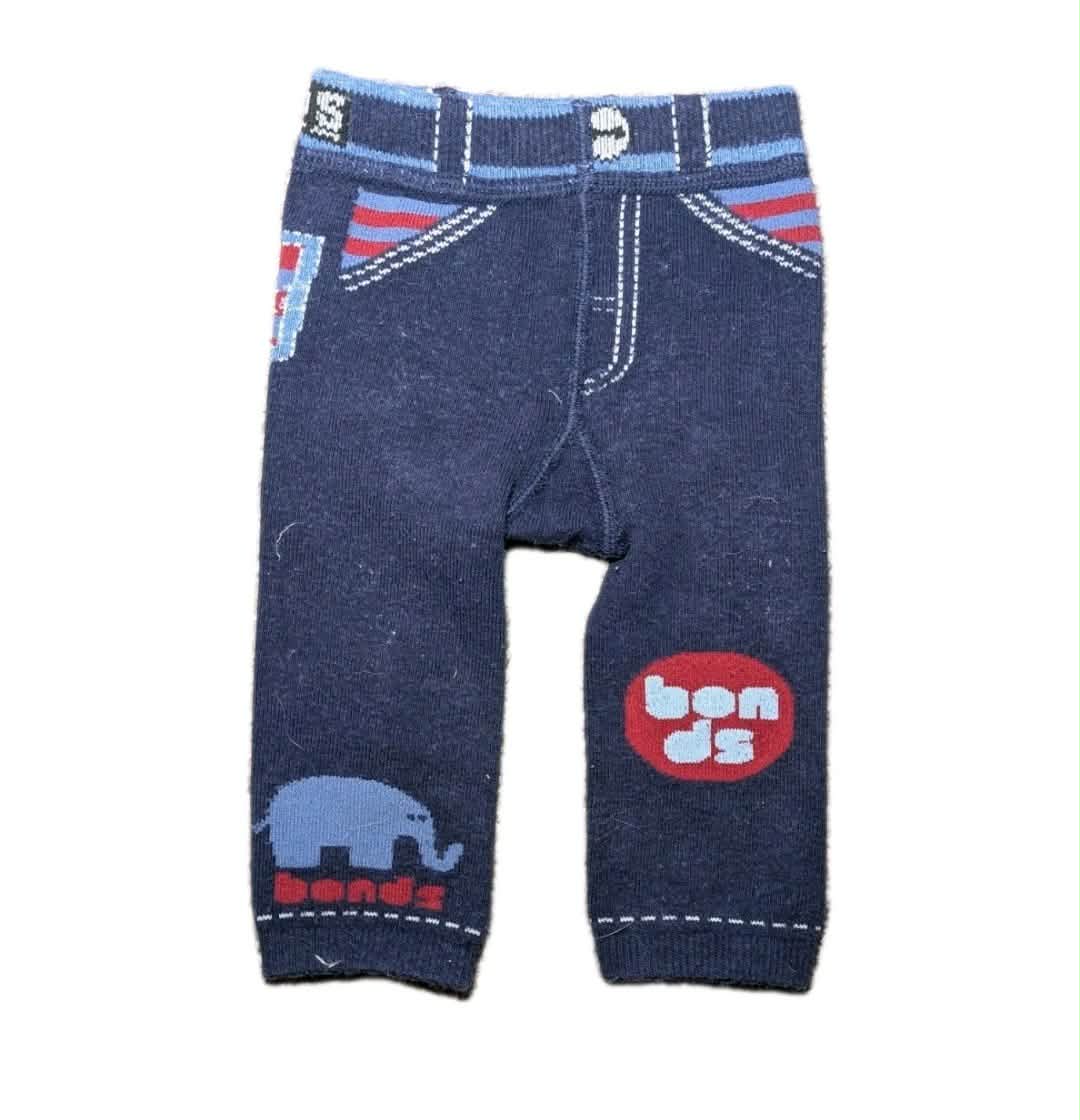 5 x Pairs BONDS Chunky Knit Leggings – Suit Baby Boy  (0–18 months) 👶🧸💙