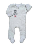 Baby Berry “Hugs for Mummy” Footed Onesie – Size 000