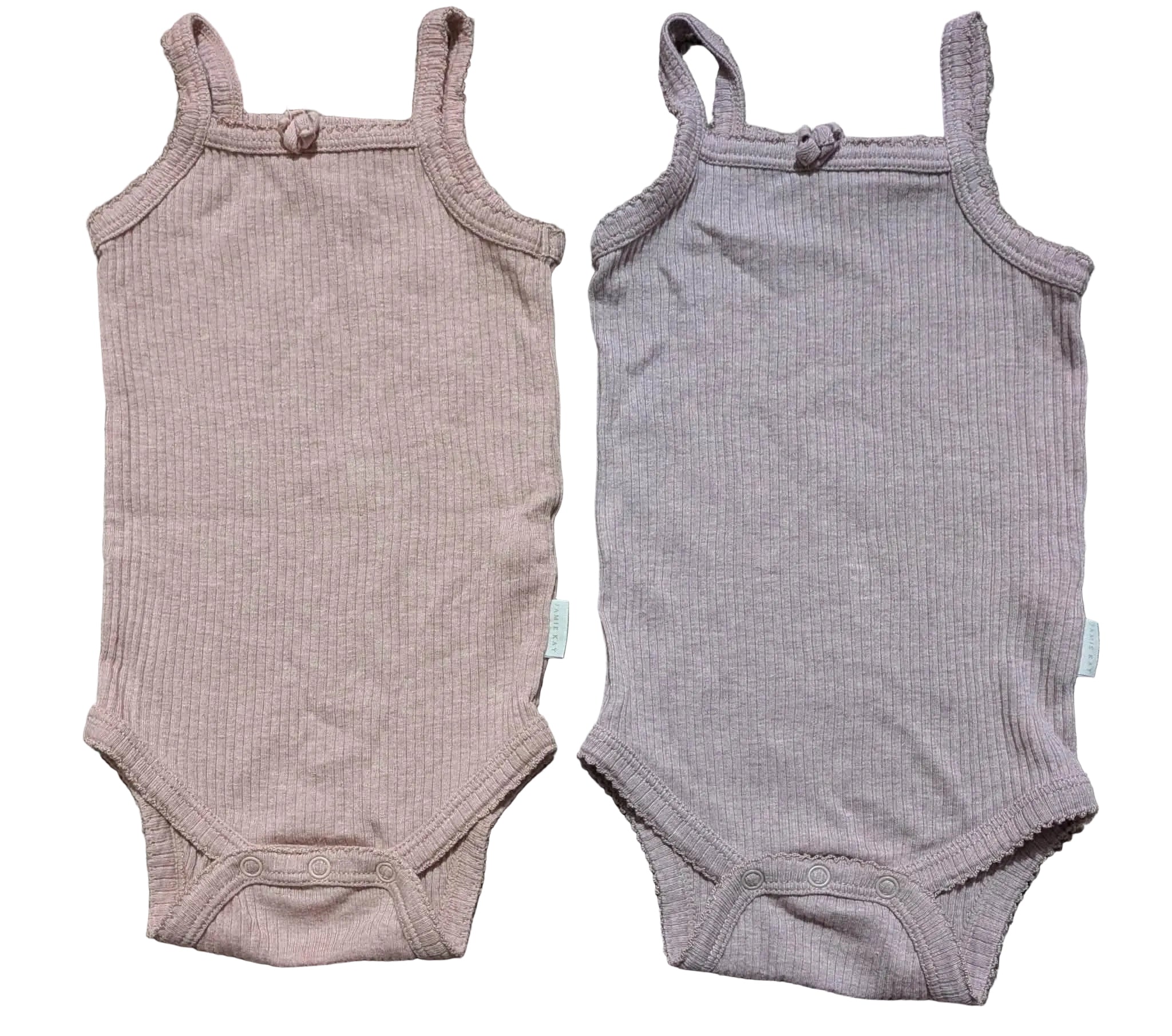 Jamie Kay Ribbed Singlet Bodysuit Set (2 Pack) – Size 00