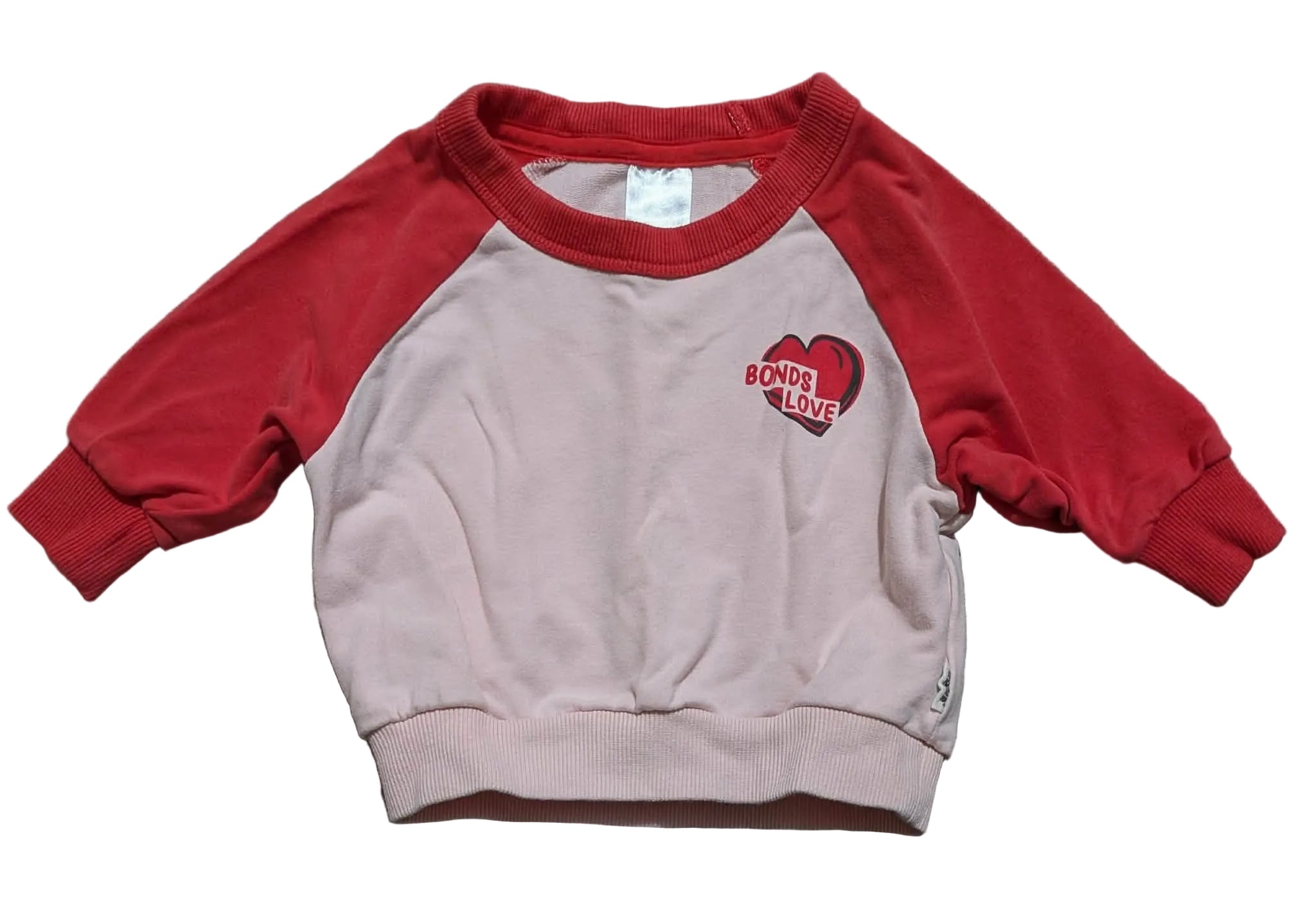 Bonds “Bonds Love” Crew Jumper – Size 000
