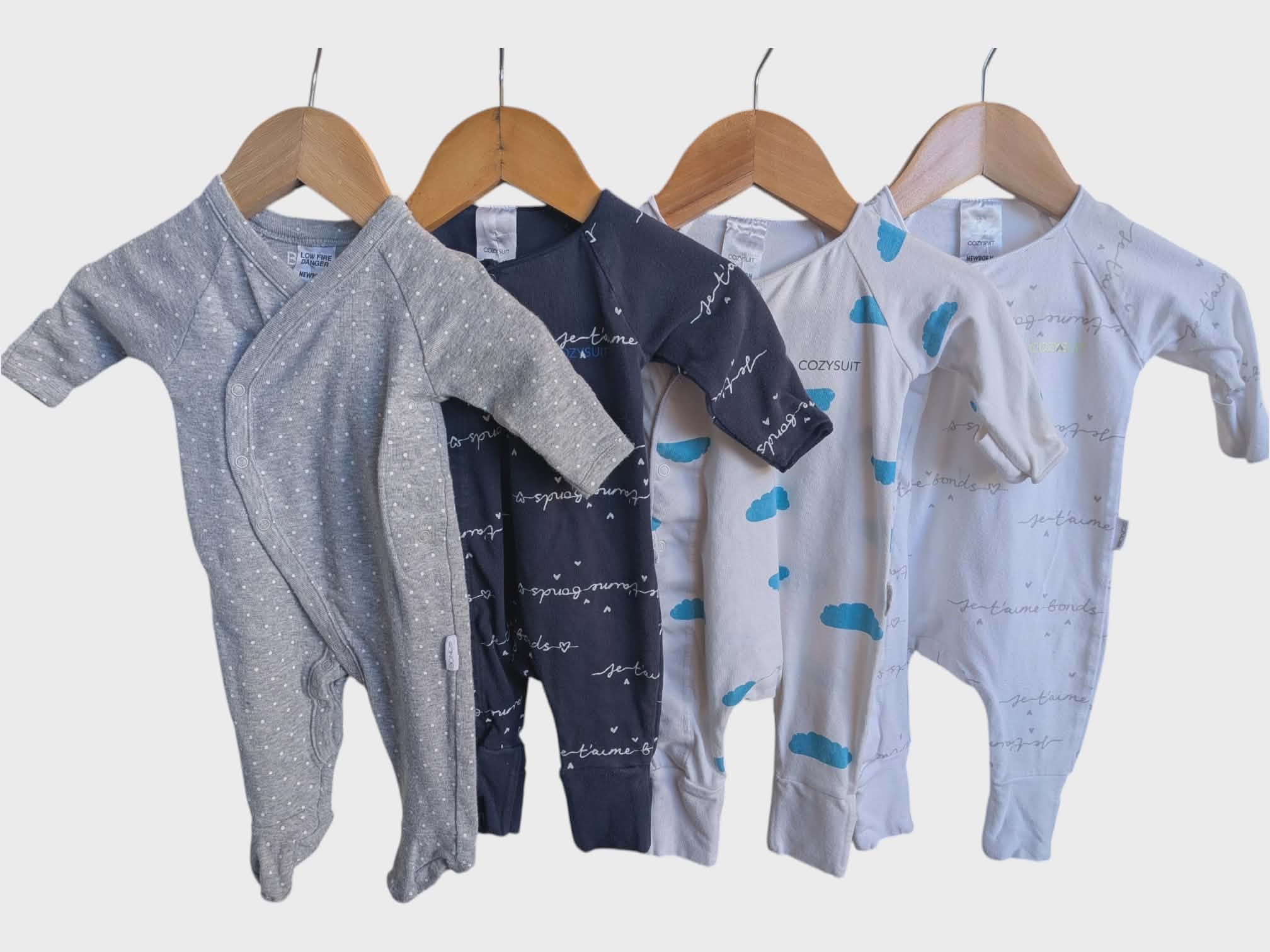 BONDS COZYSUITS BABY BUNDLE 🍼✨ size newborn