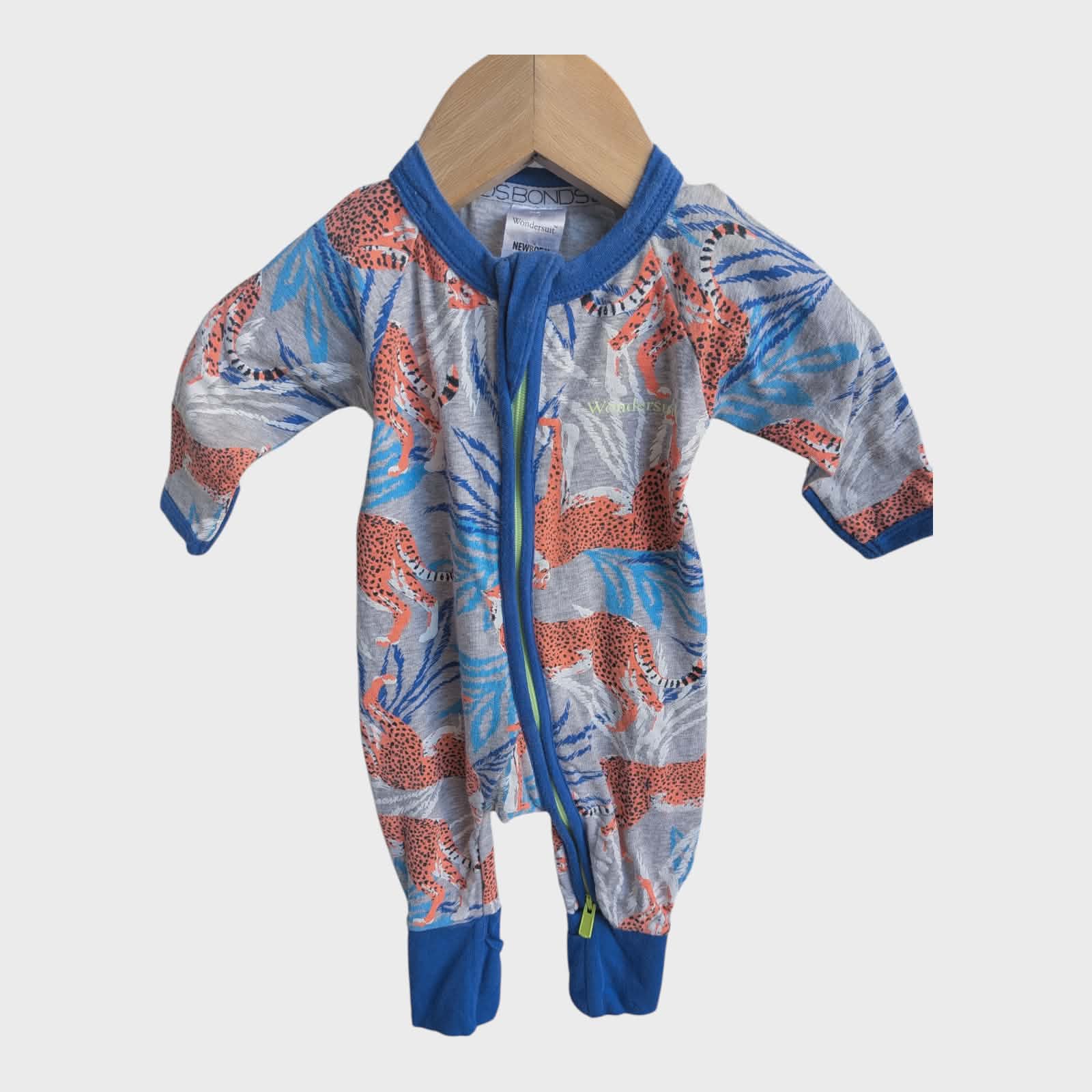 Newborn Zip Romper Bundle – Size 0000 (4 Piece Set)