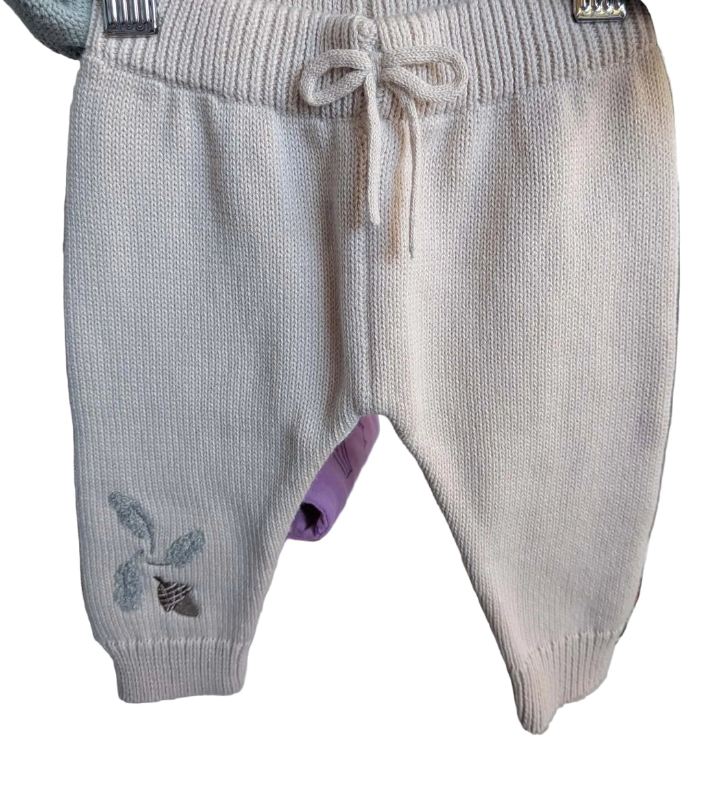 Kaiser Koala Knit Cardigan & Pants Set – 0–6 Months (BNWT)
