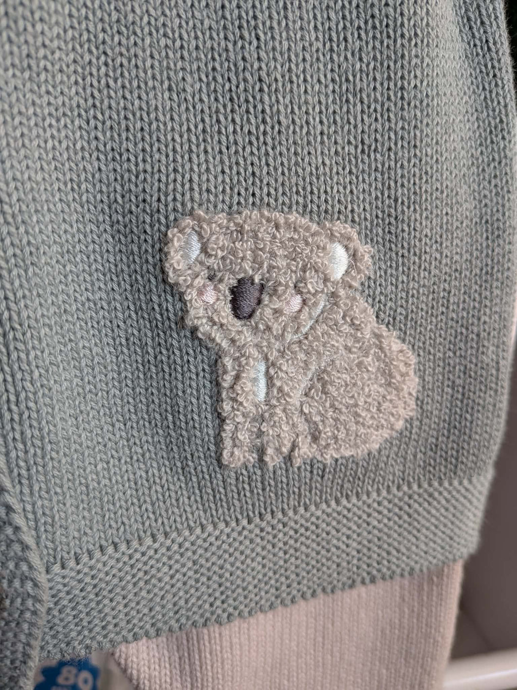 Kaiser Koala Knit Cardigan & Pants Set – 0–6 Months (BNWT)