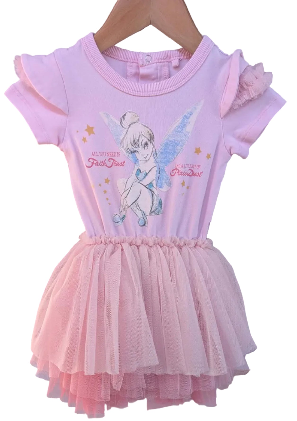 Rock your baby Tinkerbell Tutu Dress – Size 18–24 Months