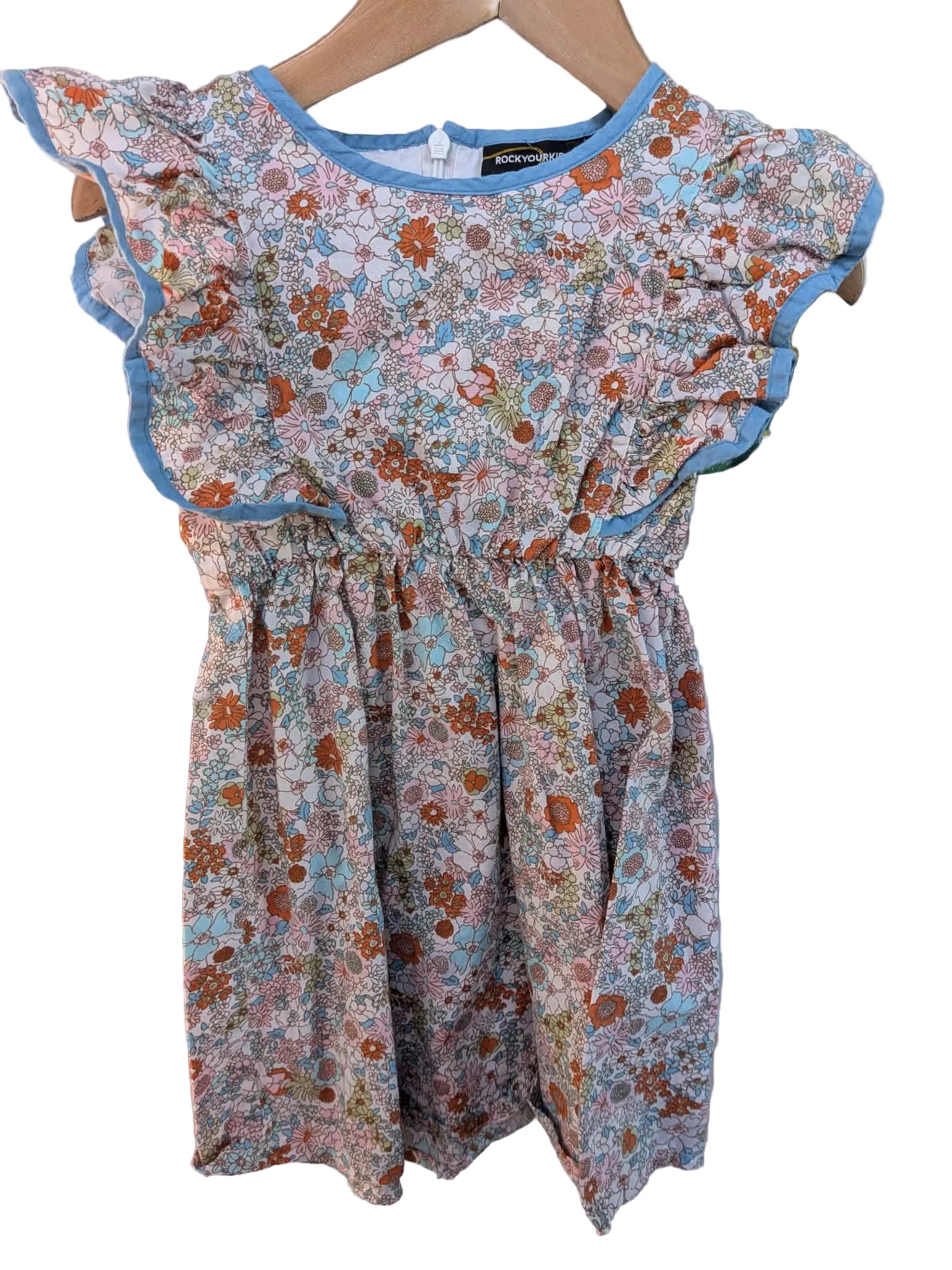 Rock Your Kid Floral Dress – Size 2