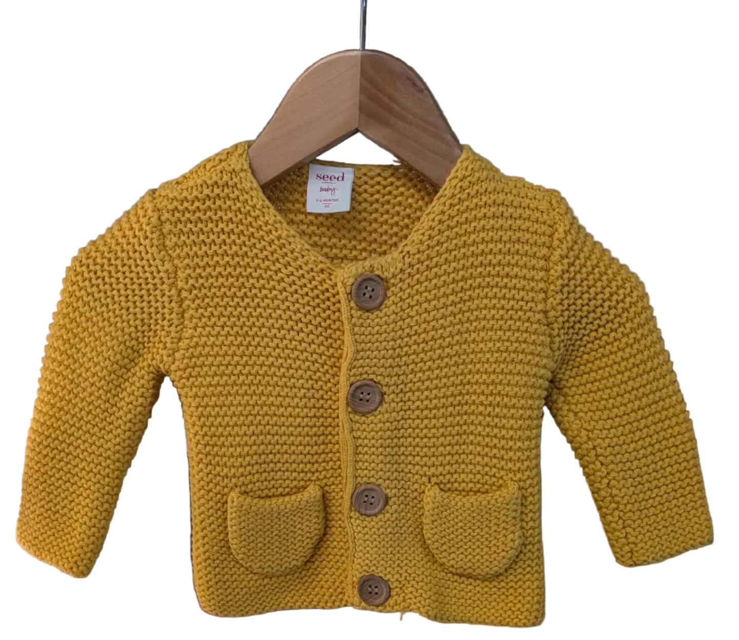 Seed Heritage Knit Cardigan – Size 3–6 Months