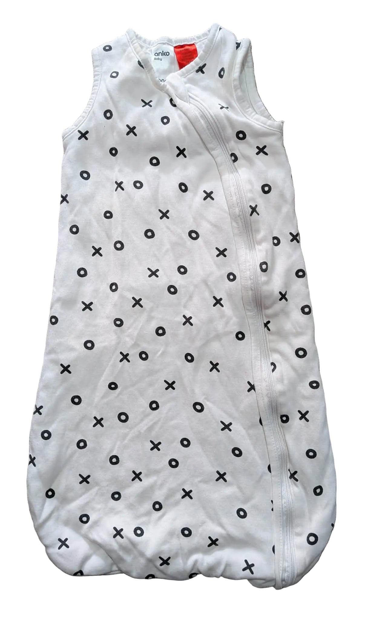 Anko Baby Sleep Bag – Size 0000 (Newborn) – Black & White Print