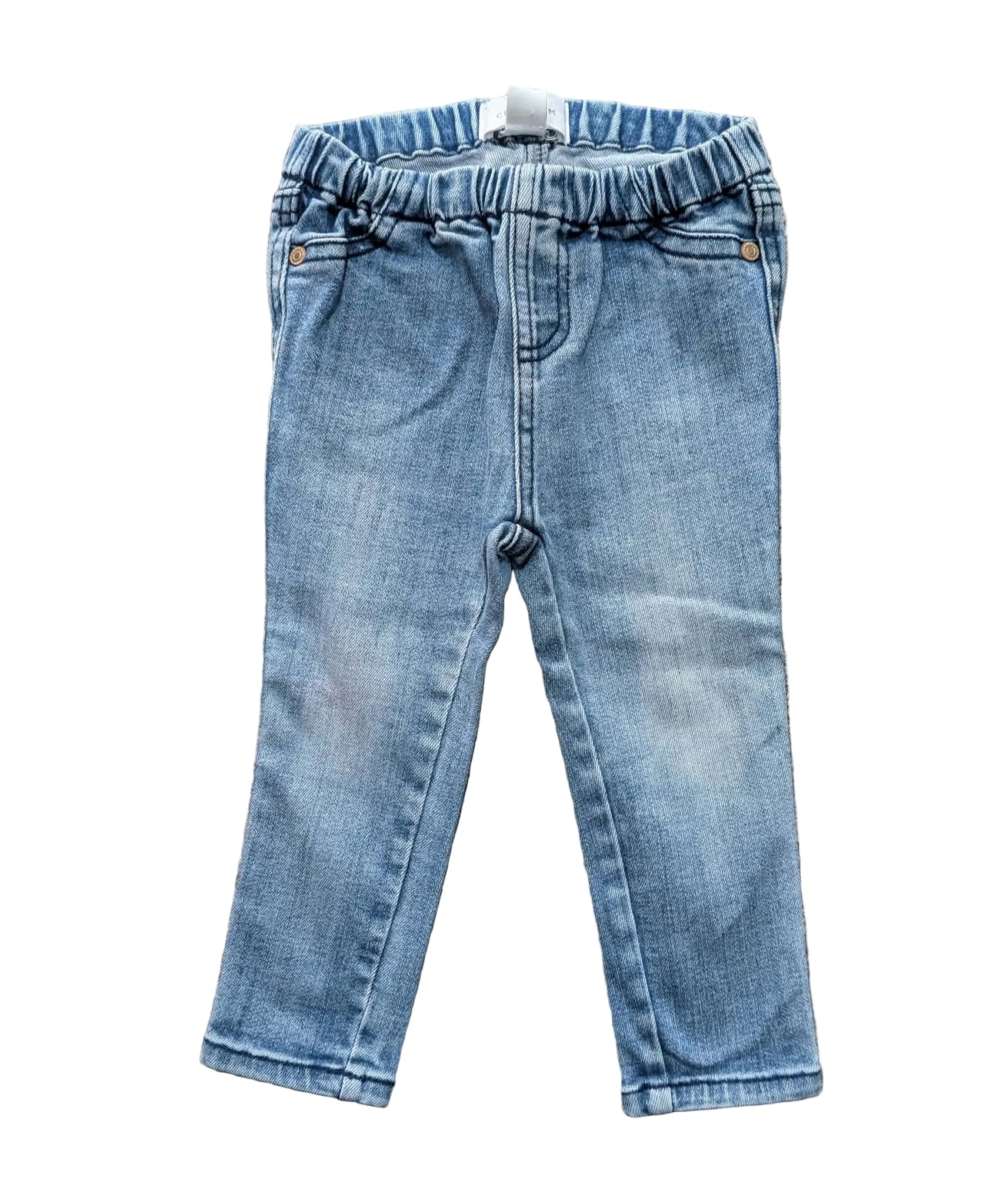 Country Road Baby Denim Jeans – Size 12–18 Months – Light Wash