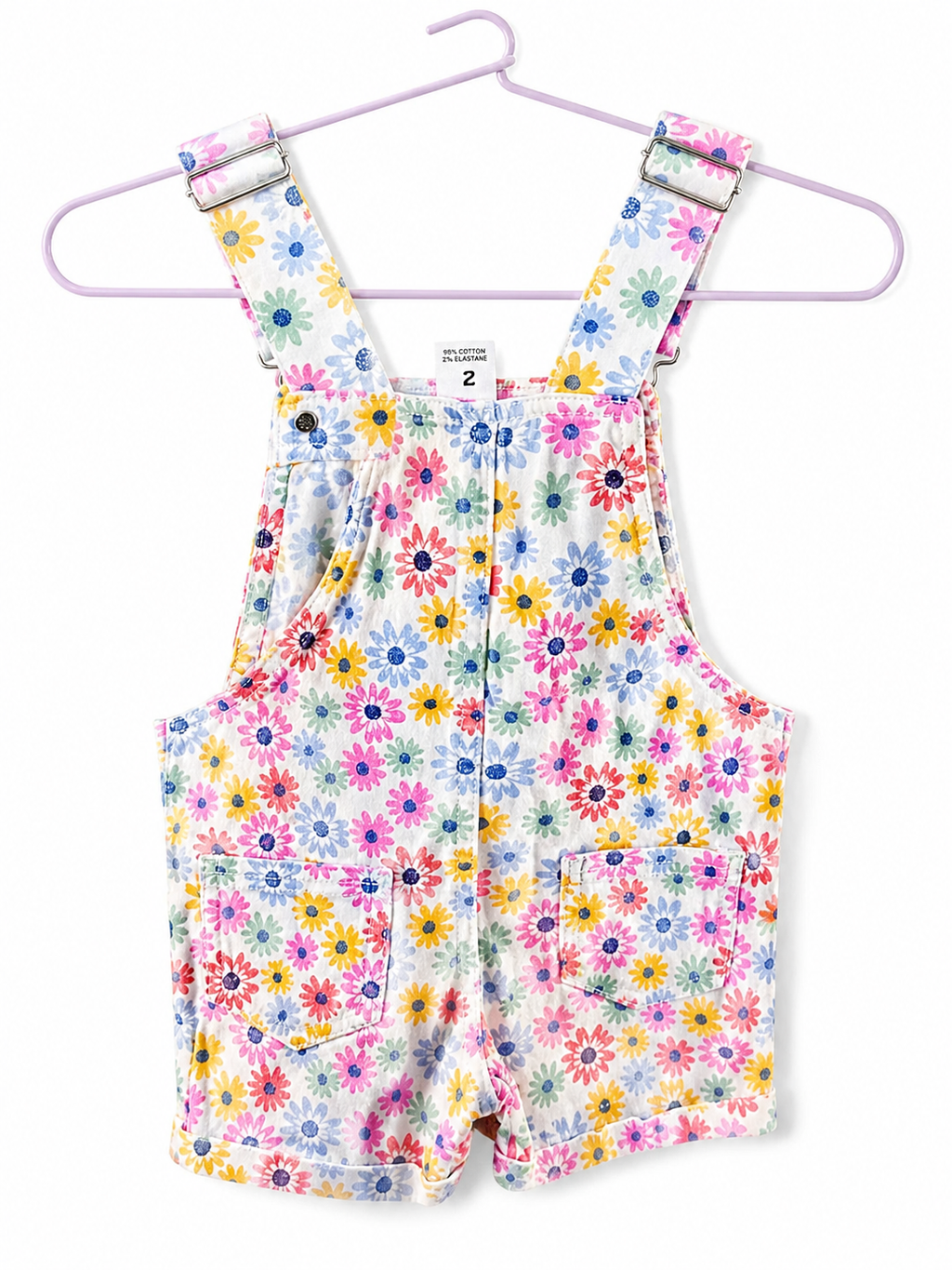 Anko Floral Overalls – Size 2