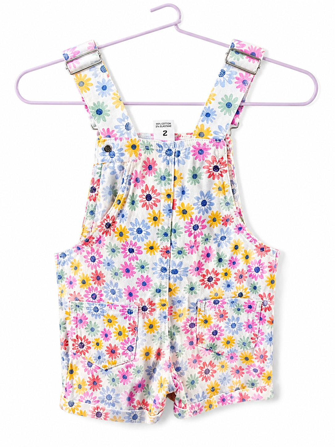 Anko Floral Overalls – Size 2